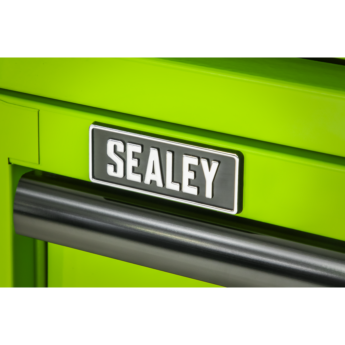 Sealey AP26029THV Mid-Box Tool Chest 2 Drawer with Ball-Bearing Slides - Green/Black