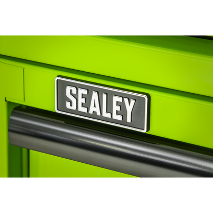 Sealey AP26029THV Mid-Box Tool Chest 2 Drawer with Ball-Bearing Slides - Green/Black