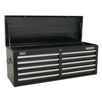 Sealey AP52COMBO2 Tool Chest Combination 23 Drawer with Ball-Bearing Slides - Black