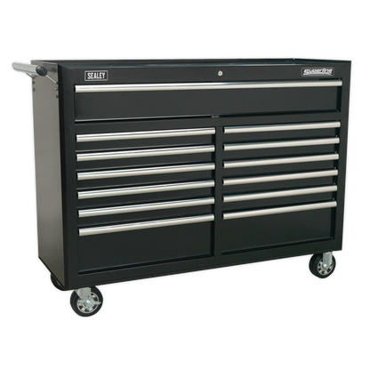 Sealey AP52COMBO2 Tool Chest Combination 23 Drawer with Ball-Bearing Slides - Black