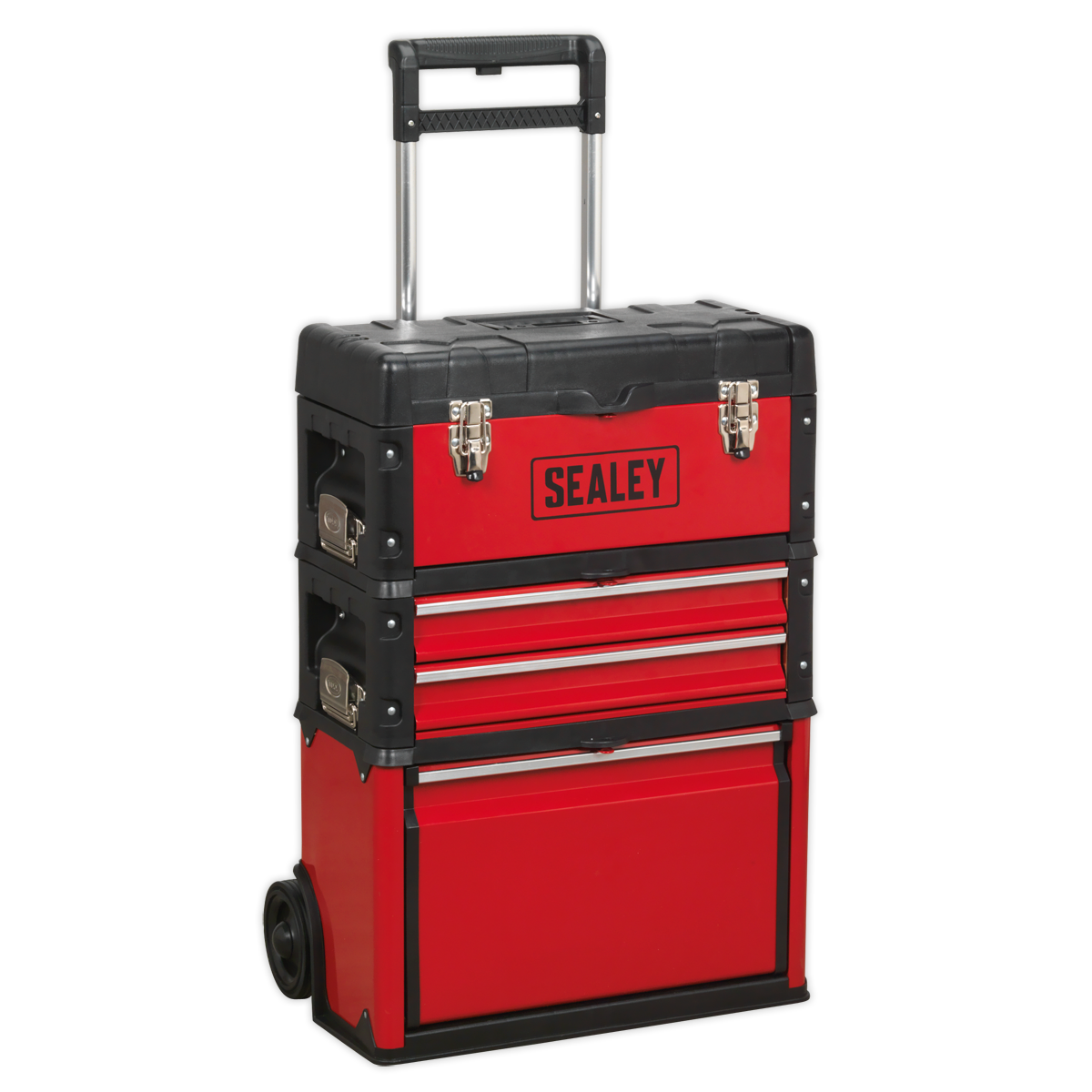 Sealey AP548 Mobile Steel/Composite Toolbox - 3 Compartment