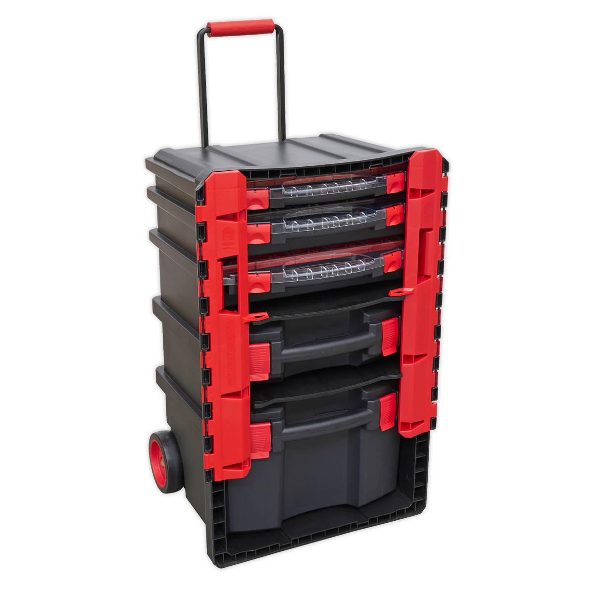 Sealey AP860 Professional Mobile Toolbox with 5 Removable Storage Cases