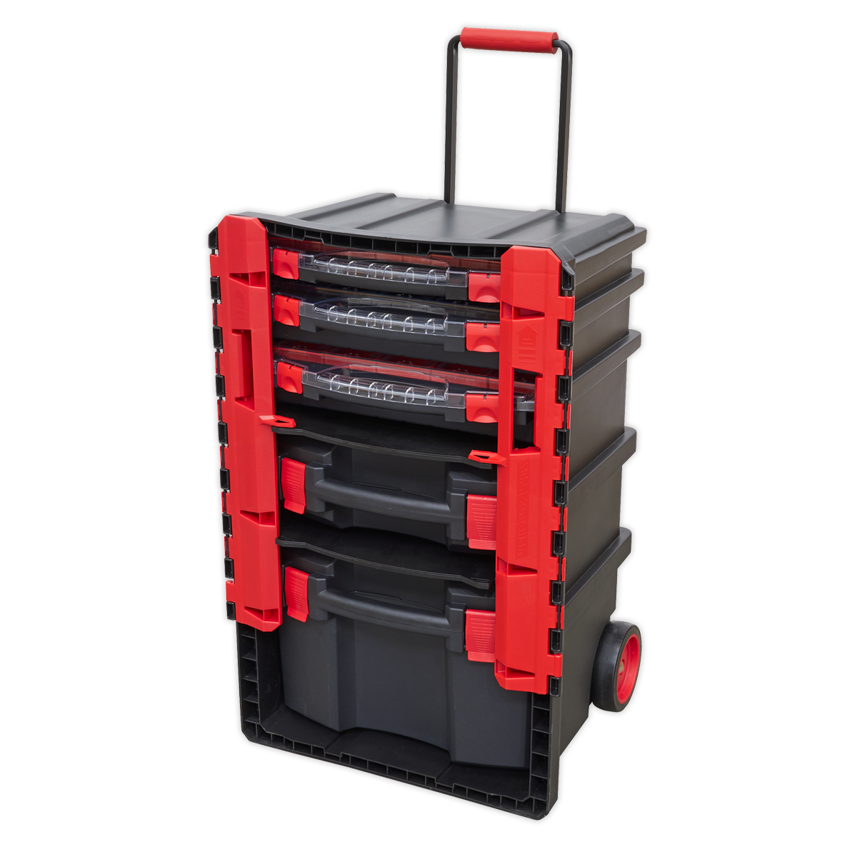 Sealey AP860 Professional Mobile Toolbox with 5 Removable Storage Cases