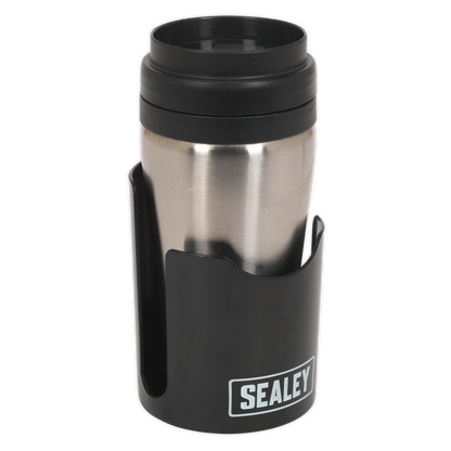 Sealey APCHB Magnetic Cup/Can Holder - Black