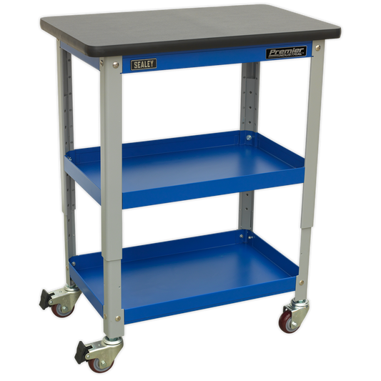 Sealey API2103 Industrial 3-Level Workshop Trolley