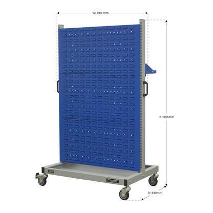 Sealey APICCOMBO1 Industrial Mobile Storage System with Shelf