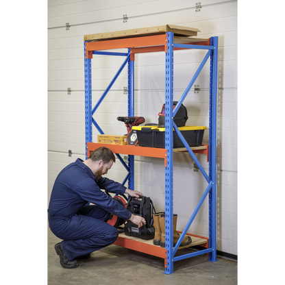 Sealey APR2701 Heavy-Duty Shelving Unit with 3 Beam Sets 900kg Capacity Per Level