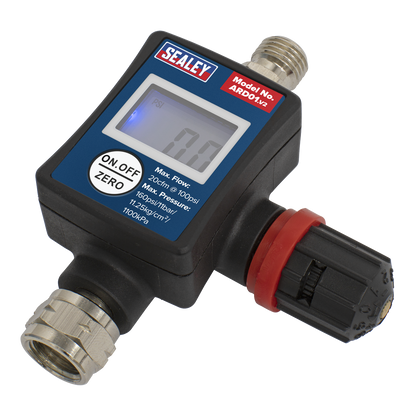 Sealey ARD01 On-Gun Digital Pressure Regulator/Gauge