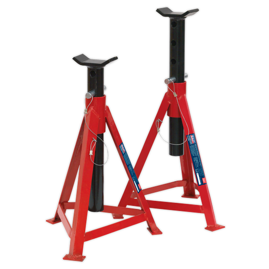 Sealey AS3000 Premier Axle Stands (Pair) 2.5 Tonne Capacity per Stand Medium Height