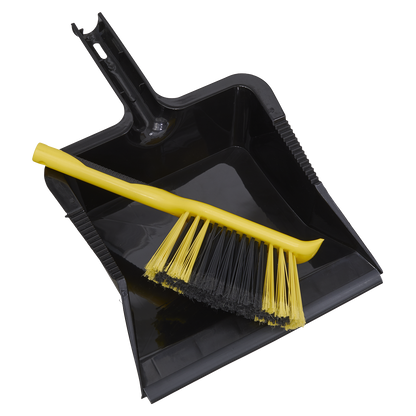 Sealey BM04HX Bulldozer Yard Dustpan & Brush Set