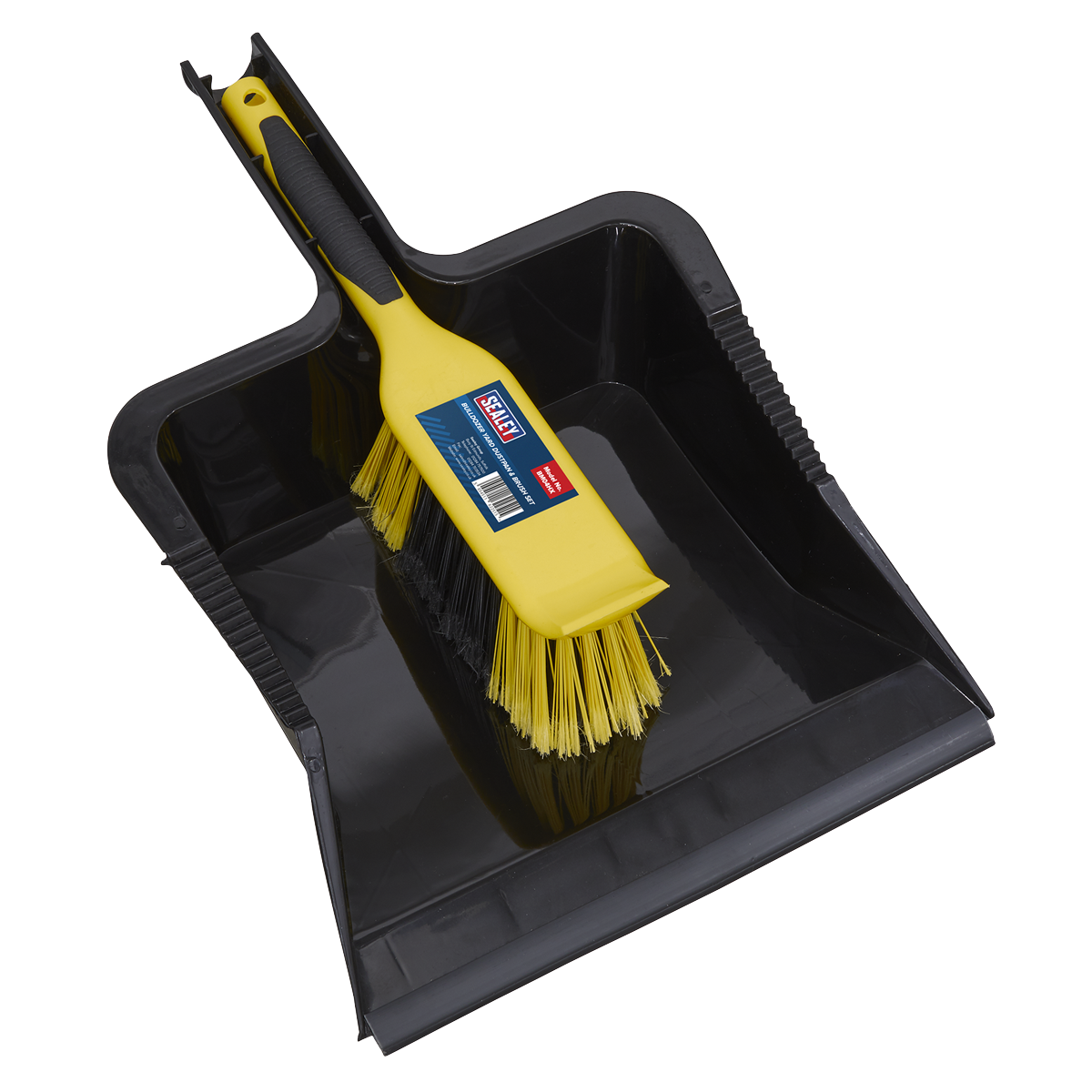 Sealey BM04HX Bulldozer Yard Dustpan & Brush Set