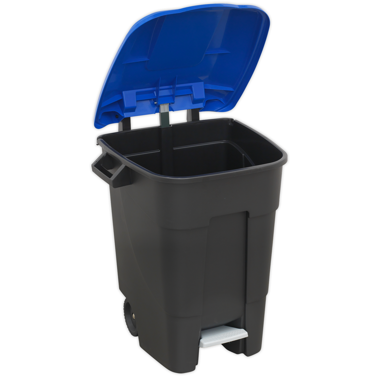 Sealey BM100PB Refuse/Wheelie Bin with Foot Pedal 100L - Blue