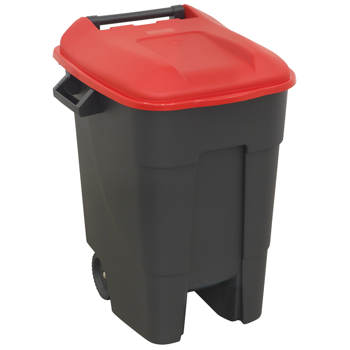 Sealey BM100R Refuse/Wheelie Bin 100L - Red