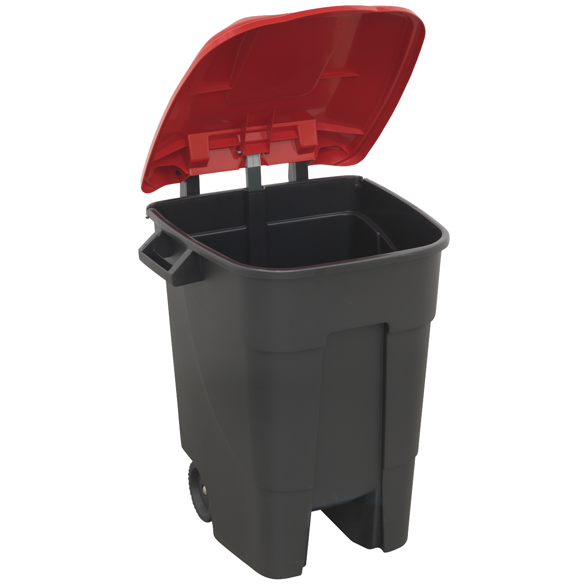 Sealey BM100R Refuse/Wheelie Bin 100L - Red