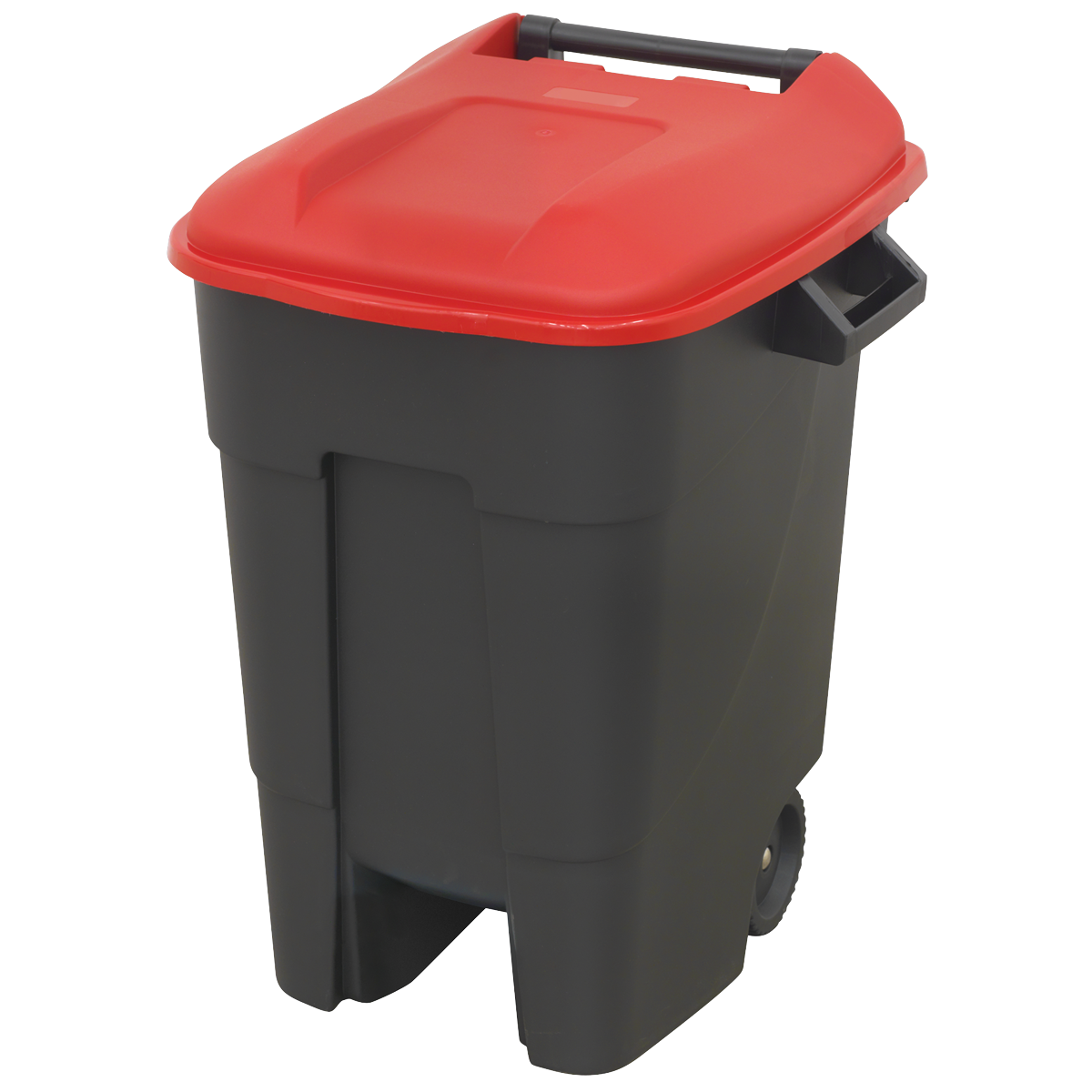 Sealey BM100R Refuse/Wheelie Bin 100L - Red