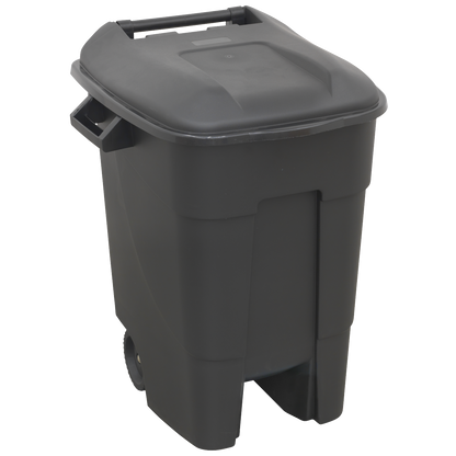 Sealey BM100 Refuse/Wheelie Bin 100L - Black