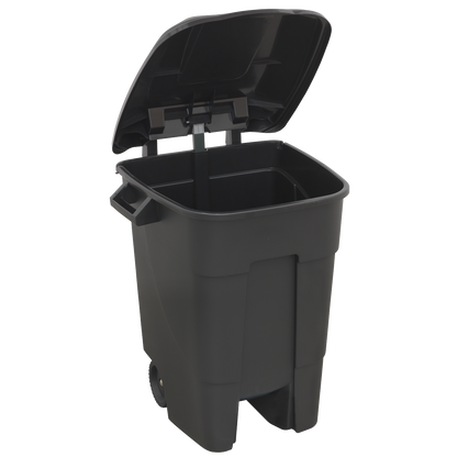 Sealey BM100 Refuse/Wheelie Bin 100L - Black