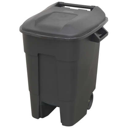 Sealey BM100 Refuse/Wheelie Bin 100L - Black