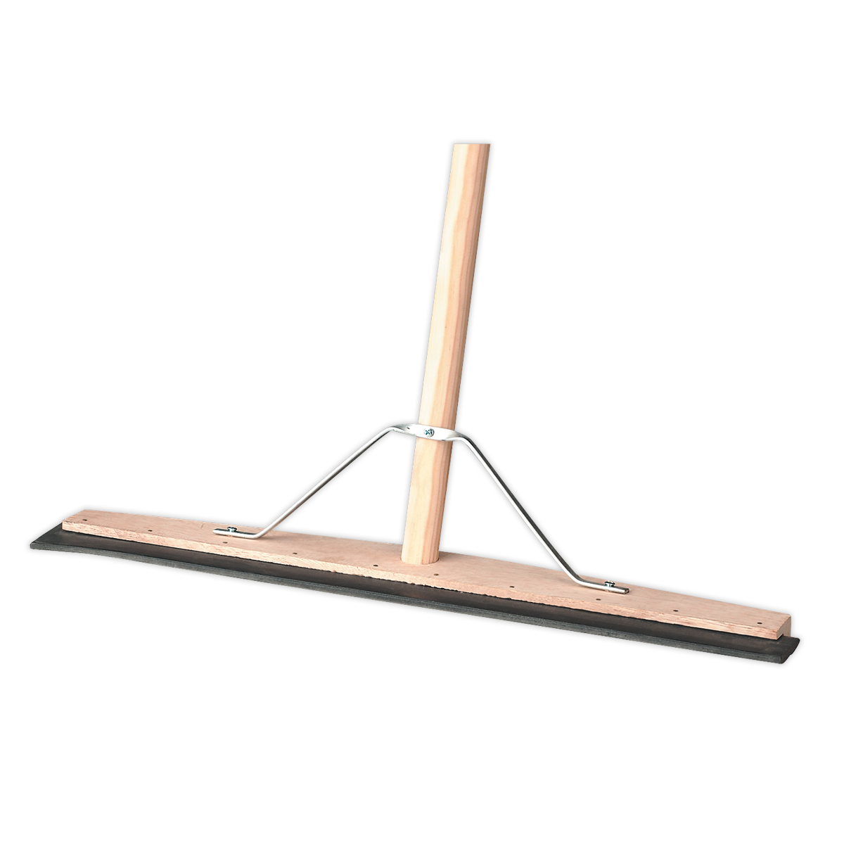 Sealey BM24RS Rubber Floor Squeegee 24"(600mm) with Wooden Handle