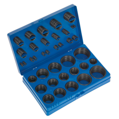 Sealey BOR407 Rubber O-Ring Assortment 407pc - Imperial