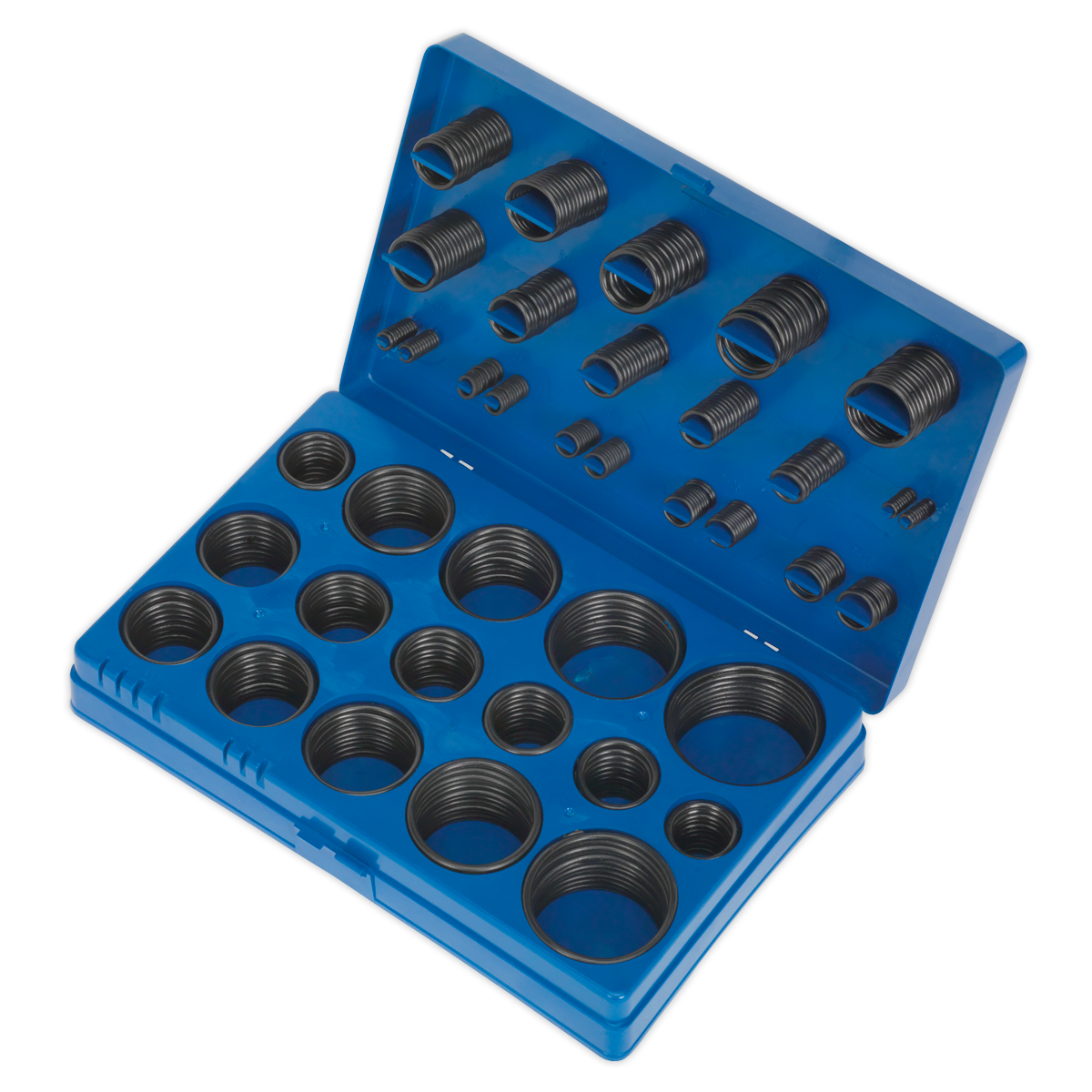 Sealey BOR407 Rubber O-Ring Assortment 407pc - Imperial