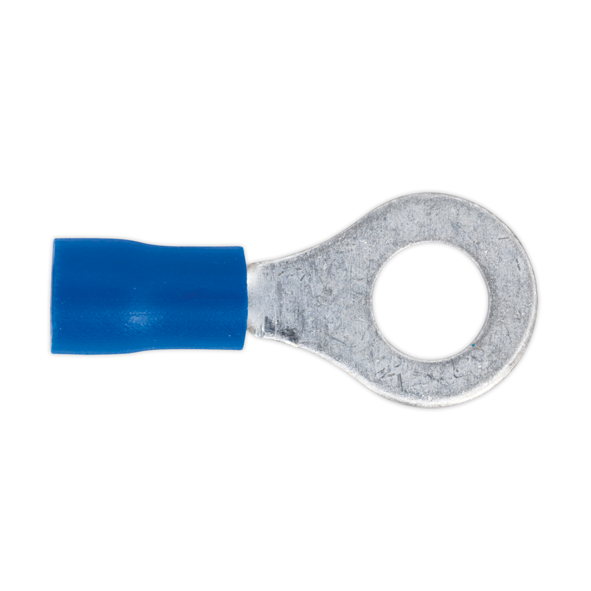 Sealey BT26 Easy-Entry Ring Terminal Ø6.4mm (1/4") Blue Pack of 100