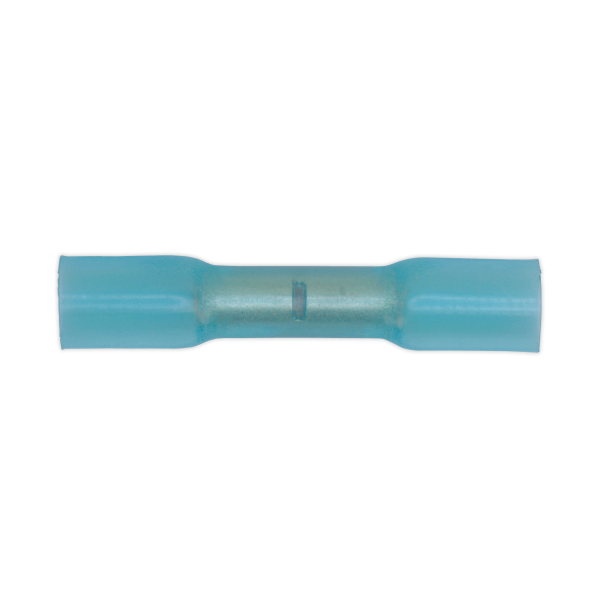 Sealey BTSB100 Heat Shrink Butt Connector Terminal Ø5.8mm Blue Pack of 100