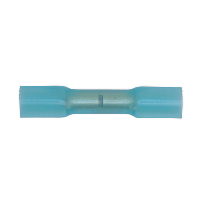 Sealey BTSB100 Heat Shrink Butt Connector Terminal Ø5.8mm Blue Pack of 100