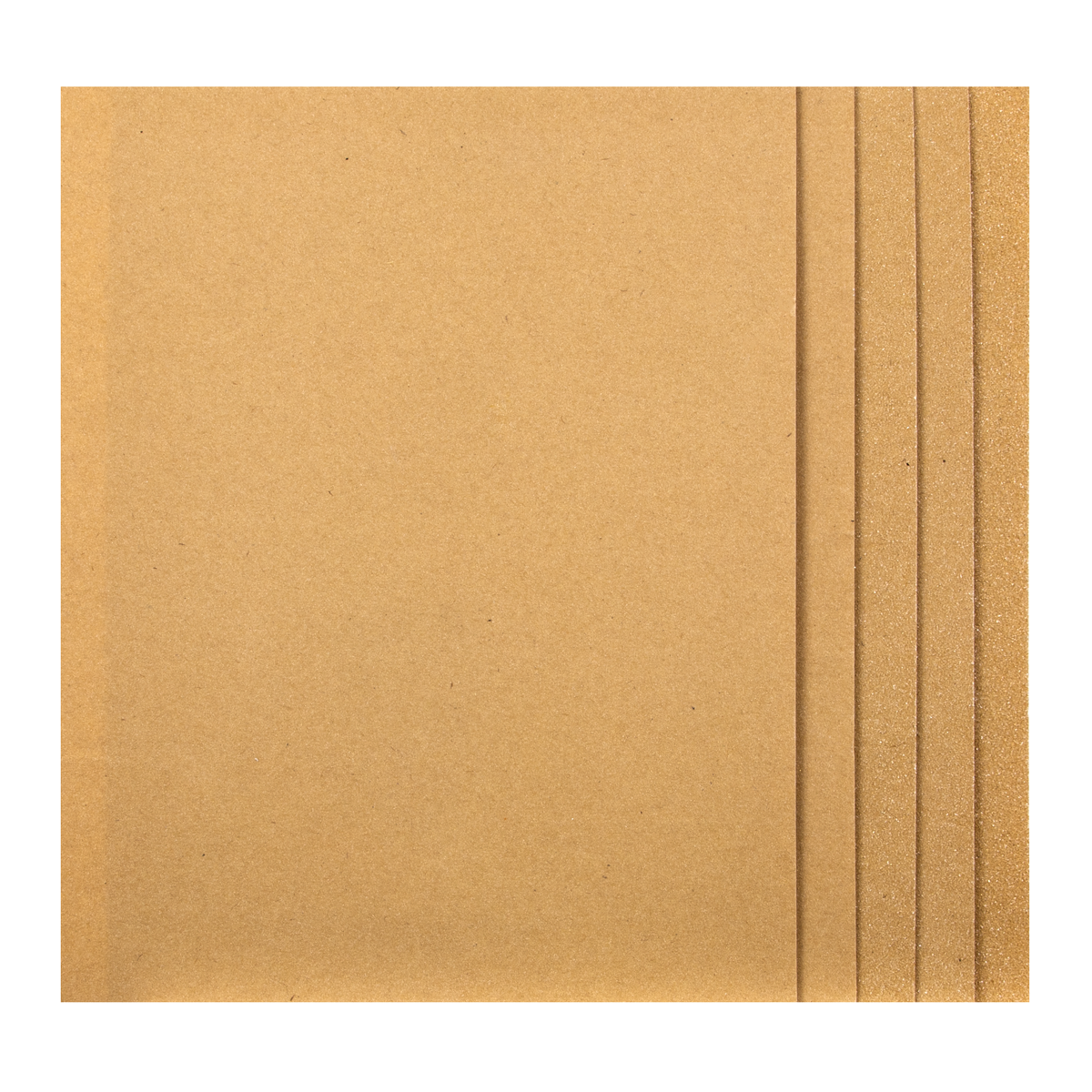 Sealey CGA Glasspaper 280 x 230mm - Assorted Pack of 5