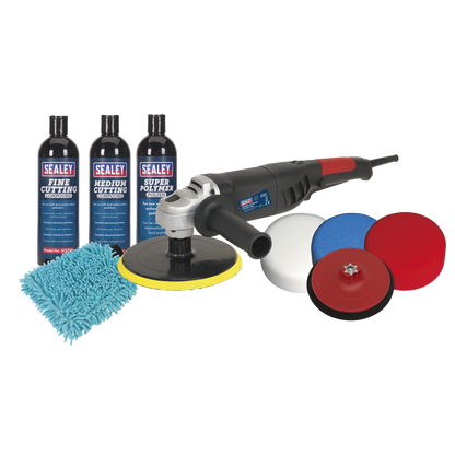 Sealey CPK05 Ø180mm Pro Polishing & Compounding Kit 1100W/230V