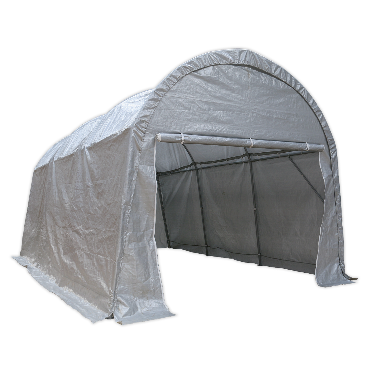 Sealey CPS03 Dome Roof Car Port Shelter 4 x 6 x 3.1m