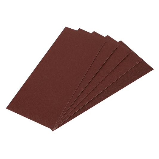 Sealey CS115A/5 Orbital Sanding Sheet 115 x 280mm Assorted Pack of 5