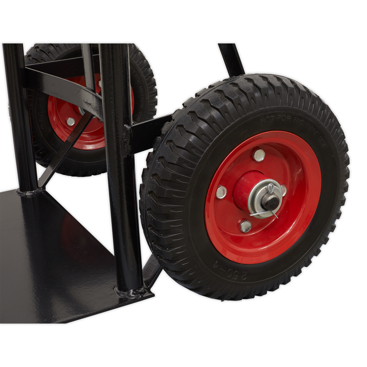 Sealey CST983HD Heavy-Duty Sack Truck with PU Tyres 200kg Capacity