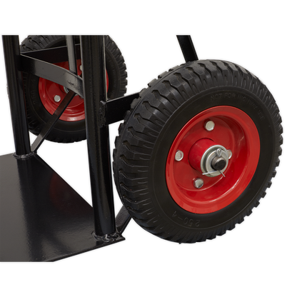 Sealey CST983HD Heavy-Duty Sack Truck with PU Tyres 200kg Capacity