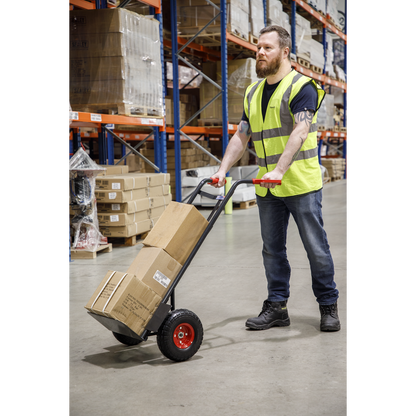 Sealey CST986HD Heavy-Duty Sack Truck with PU Tyres 250kg Capacity