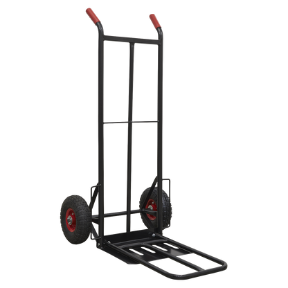 Sealey CST990HD Heavy-Duty Sack Truck with PU Tyres 300kg Capacity