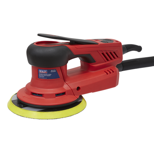 Sealey DAS150PS Electric Palm Sander Ø150mm Variable Speed 350W