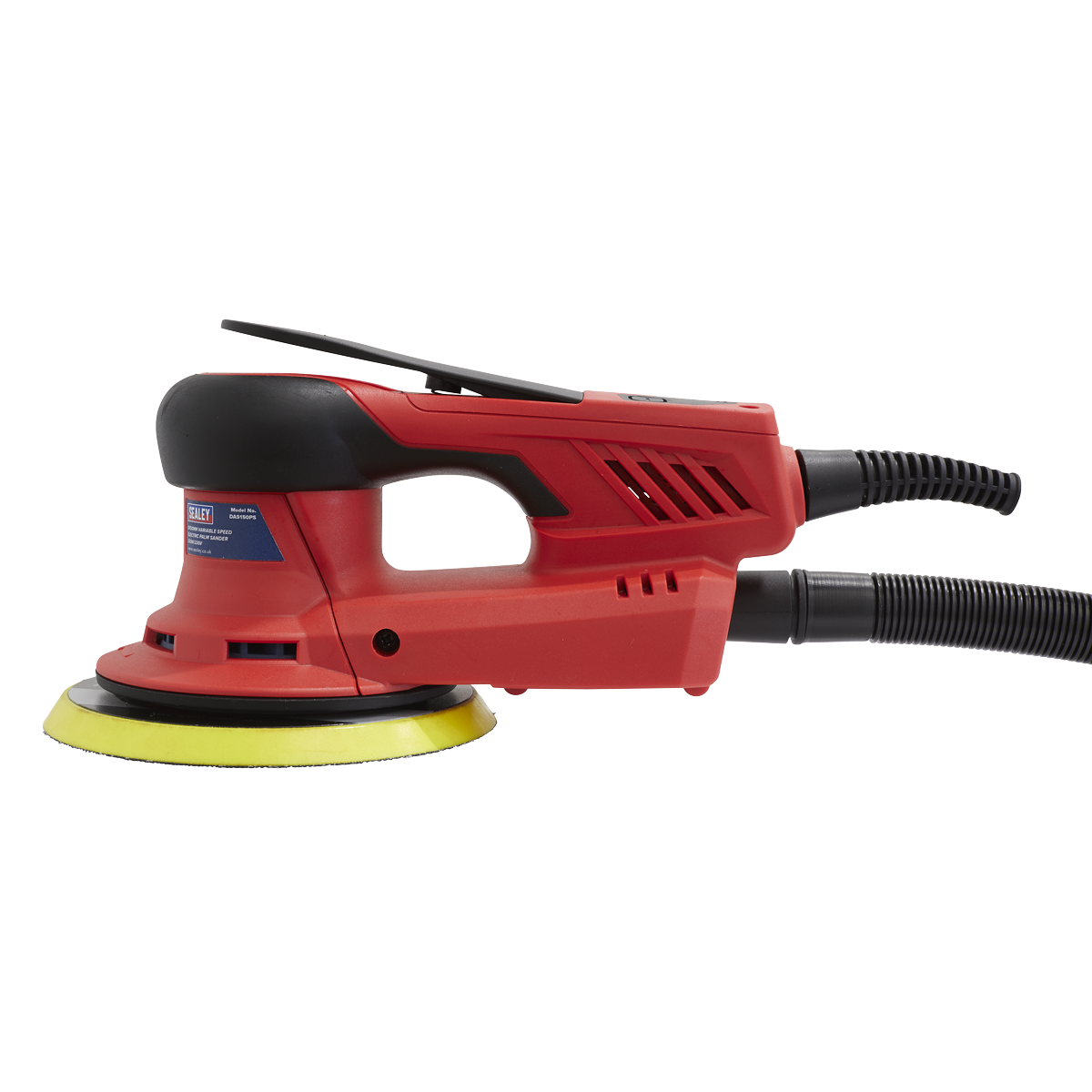 Sealey DAS150PS Electric Palm Sander Ø150mm Variable Speed 350W