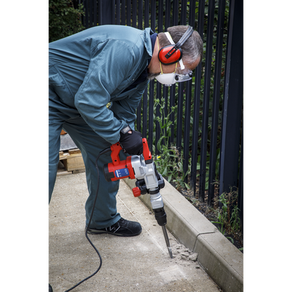 Sealey DHB1300 Demolition Breaker Hammer SDS MAX 1300W/230V