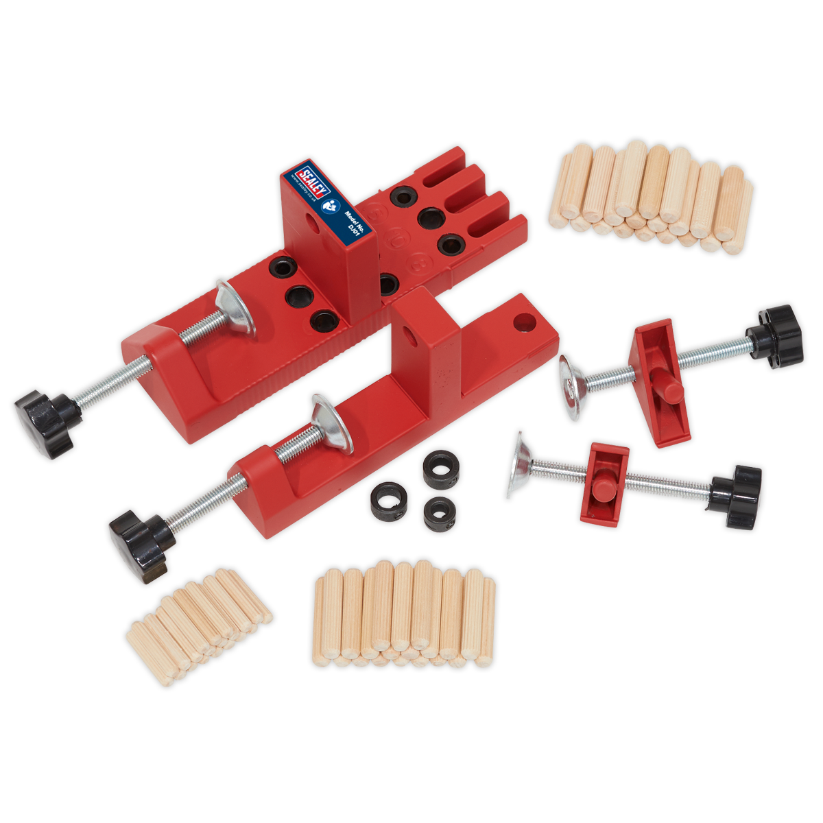 Sealey DJ01 Universal Dowelling Jig Set