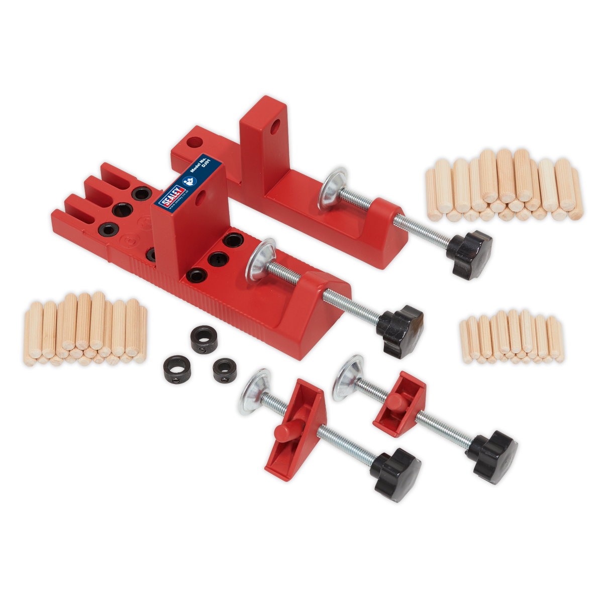 Sealey DJ01 Universal Dowelling Jig Set