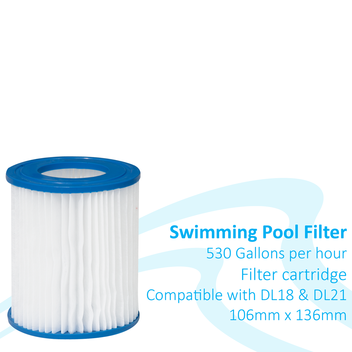 Dellonda DL36 Swimming Pool Filter Cartridge