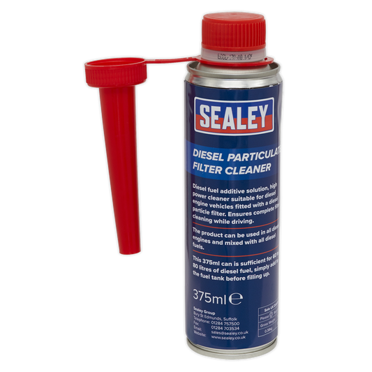 Sealey DPFPC375 DPF Diesel Particulate Filter Cleaner 375ml