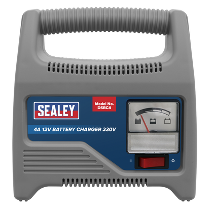 Sealey DSBC4 Battery Charger 12V 4A 230V