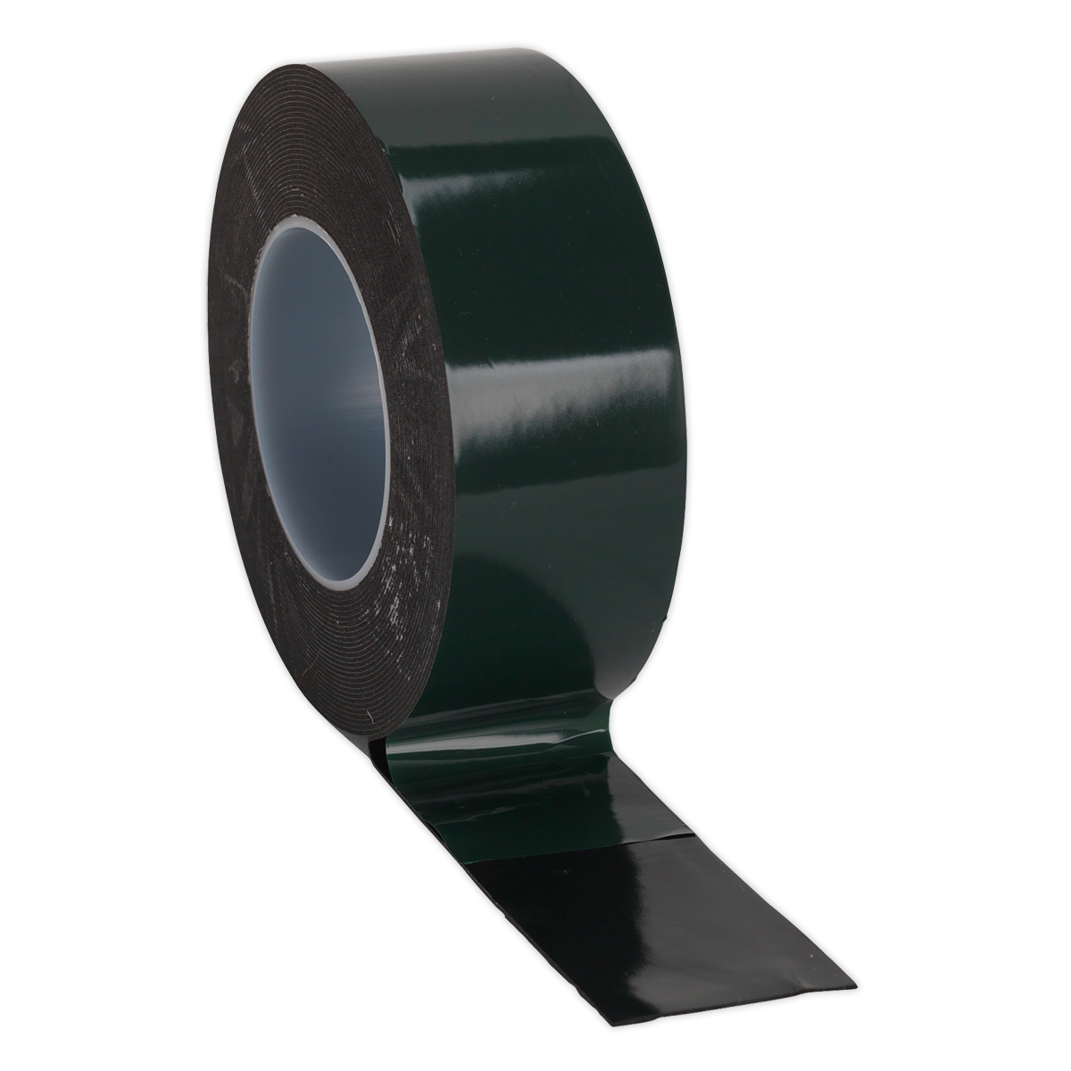 Sealey DSTG5010 Double-Sided Adhesive Foam Tape 50mm x 10m Green Backing