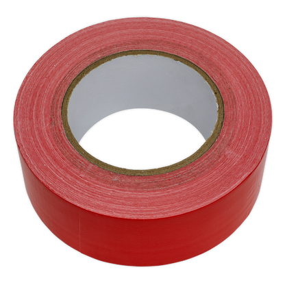 Sealey DTR Duct Tape 50mm x 50m Red