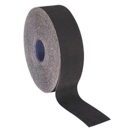 Sealey ER505080 Emery Roll Blue Twill 50mm x 50m 80Grit