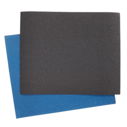 Sealey ES2328120 Emery Sheet Blue Twill 230 x 280mm 120Grit Pack of 25