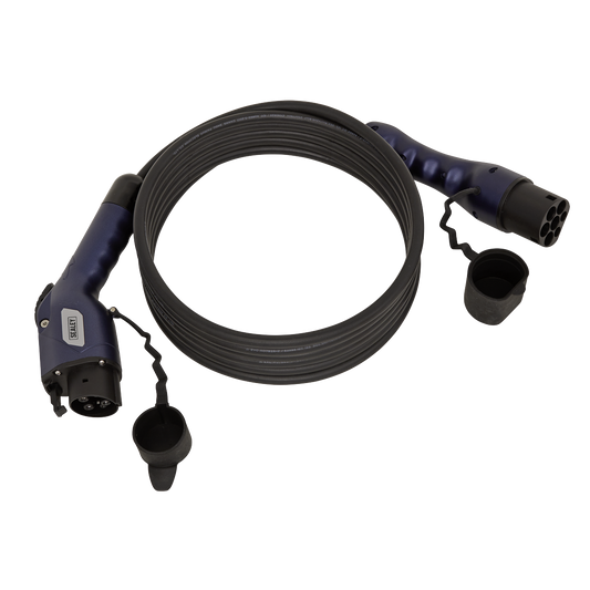 Sealey EVCC1216 EV Charging Cable Type 1 to Type 2 16A (3.7KW) 5m