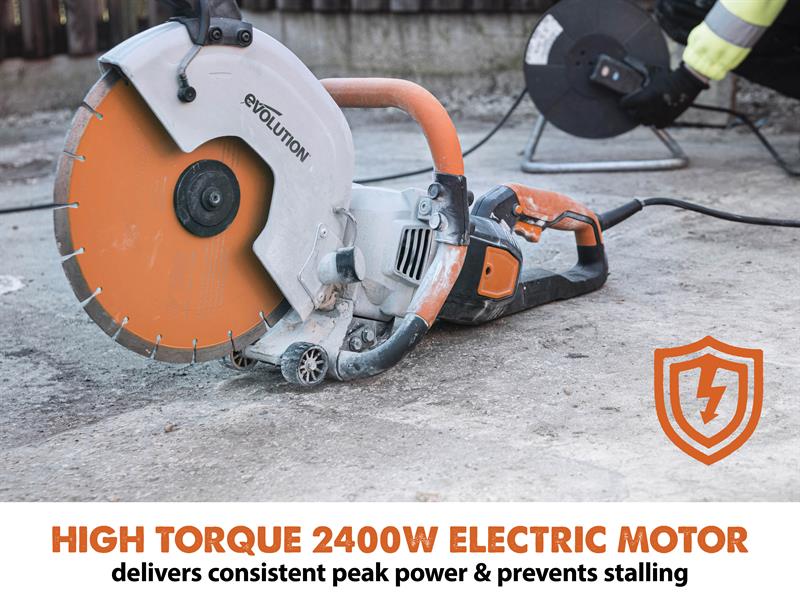 Evolution R300DCT 300mm Disc Cutter + Blade 1600W 110V